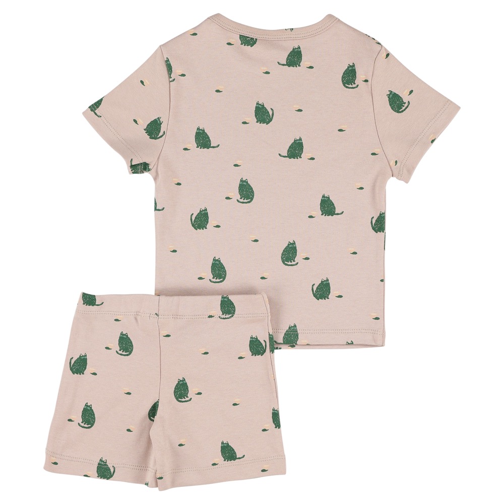 2-delige pyjama kort | 116 - 6j - Cuddly Cat